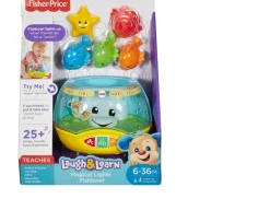 Ken Black Fisher-Price Laugh & Learn Magical Lights Fishbowl| Preschool & Electronic Learning