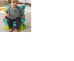 Ken Black Fisher-Price Laugh & Learn Smart Stages Chair Teal| Preschool & Electronic Learning