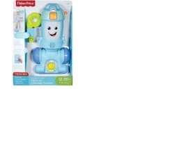 Ken Black Fisher-Price Laugh and Learn Light-up Learning Vacuum| Imaginative Play|Preschool & Electronic Learning
