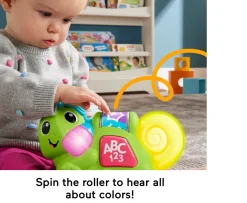 Ken Black Fisher-Price Link Squad Crawl 'n' Colours Chameleon| Baby Play