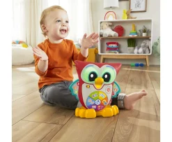 Ken Black Fisher-Price Linkimals Light-Up & Learn Owl| Preschool & Electronic Learning