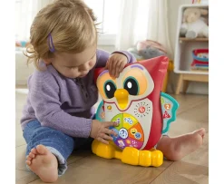 Ken Black Fisher-Price Linkimals Light-Up & Learn Owl| Preschool & Electronic Learning