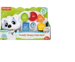 Ken Black Fisher-Price Linkimals Puzzlin' Shapes Polar Bear| Preschool & Electronic Learning