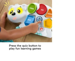 Ken Black Fisher-Price Linkimals Puzzlin' Shapes Polar Bear| Preschool & Electronic Learning