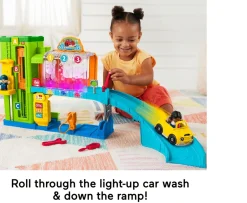 Ken Black Fisher-Price Little People Light-Up Learning Garage| Preschool & Electronic Learning