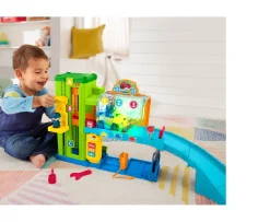Ken Black Fisher-Price Little People Light-Up Learning Garage| Preschool & Electronic Learning