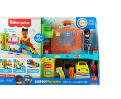 Ken Black Fisher-Price Little People Light-Up Learning Garage| Preschool & Electronic Learning