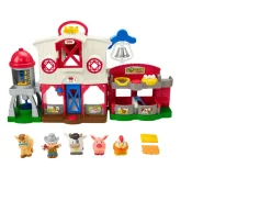 Ken Black Fisher-Price Little People Caring for Animals Farm| Preschool & Electronic Learning|Farm Model Vehicles & Playsets