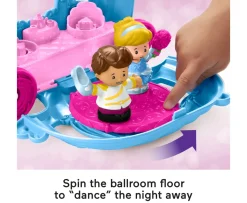 Ken Black Fisher-Price Little People Disney Princess Cinderella's Dancing Carriage Set| Preschool & Electronic Learning