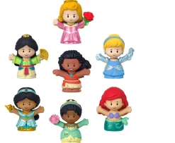 Ken Black Fisher-Price Little People Disney Princess 7 Figure Pack| Preschool & Electronic Learning
