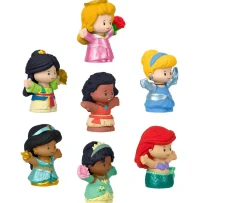 Ken Black Fisher-Price Little People Disney Princess 7 Figure Pack| Preschool & Electronic Learning