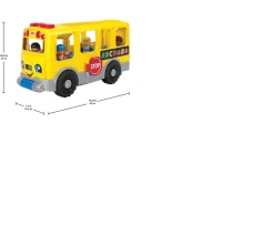 Ken Black Fisher-Price Little People Big Yellow School Bus| Preschool & Electronic Learning