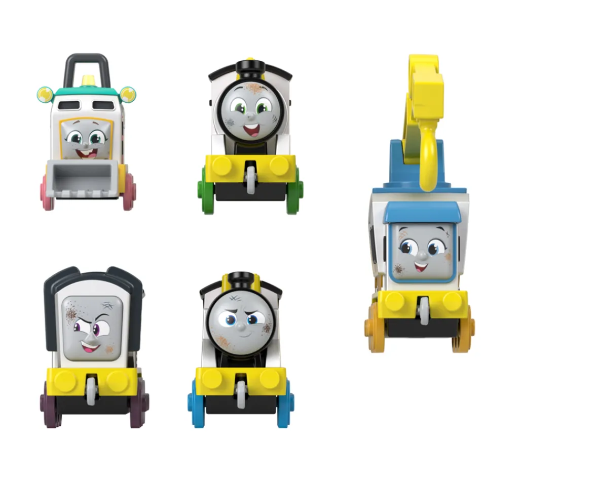 Ken Black Fisher-Price Thomas & Friends Construction Crew 5 Pack| Preschool & Electronic Learning