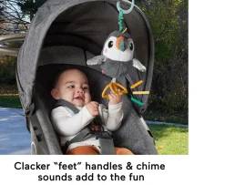 Ken Black Flap & Go Toucan Baby Stroller Activity Toy| Baby Play