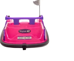 Ken Black Flybar Racer Bumper Car 6V| Electric Ride Ons
