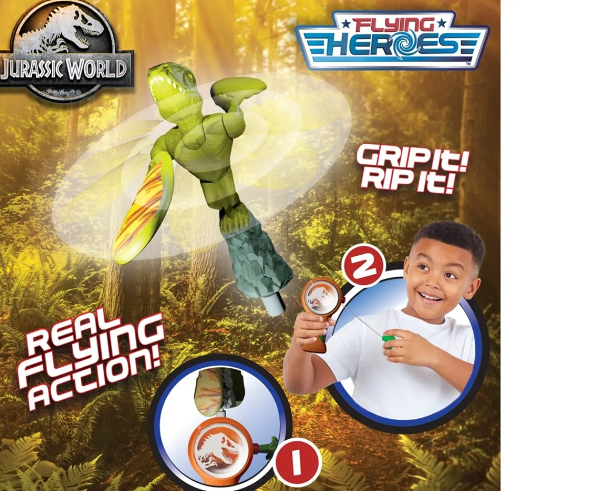Ken Black Flying Heroes Jurassic World Dimorphadon| Action Figures & Playsets