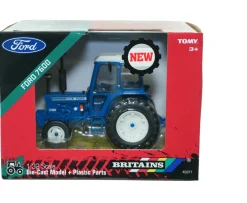 Ken Black Ford 7600 Tractor with Rear Duals| Farm Model Vehicles & Playsets