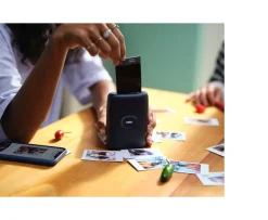 Ken Black Fujifilm Instax Mini Link 2 Instant Photo Printer without Film - Space Blue| Digital & Instant Cameras