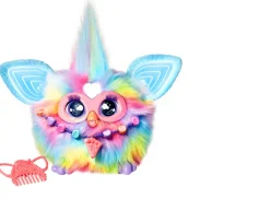 Ken Black Furby Interactive Tie Dye Plush Toy| Interactive Toys
