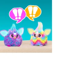 Ken Black Furby Interactive Tie Dye Plush Toy| Interactive Toys