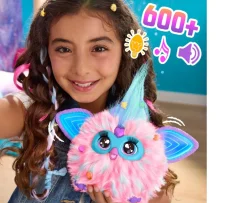 Ken Black Furby Pink Cotton Candy Interactive Toy| Interactive Toys