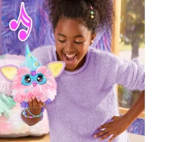 Ken Black Furby Pink Cotton Candy Interactive Toy| Interactive Toys