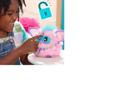 Ken Black Furby Pink Cotton Candy Interactive Toy| Interactive Toys