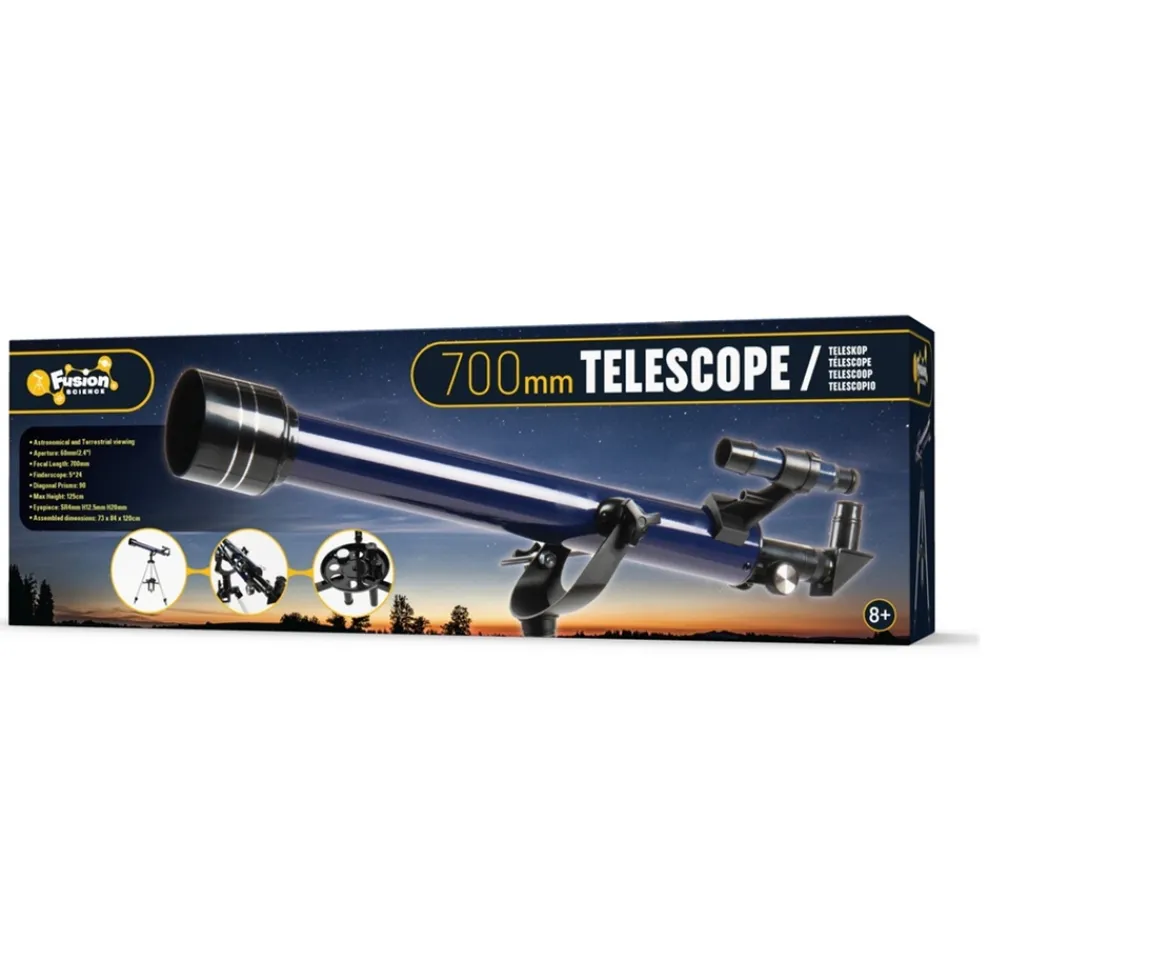 Ken Black Fusion Science 700mm Refractor Telescope (Land & Sky)| Science & Discovery