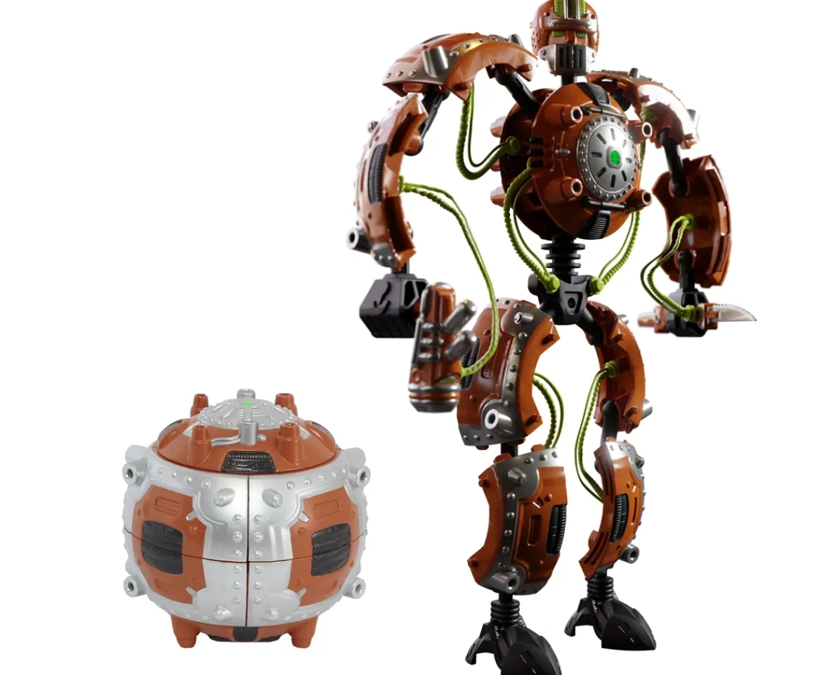 Ken Black Giga Bots Energy Core - Scrapbot| Action Figures & Playsets
