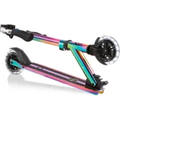 Ken Black Globber FLOW ELEMENT LIGHTS 2-Wheel Foldable Scooter - Neochrome| Scooters
