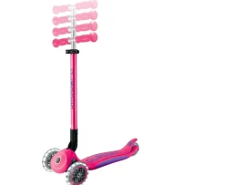 Ken Black Globber PRIMO FOLDABLE PLUS LIGHTS Scooter Pink| Scooters