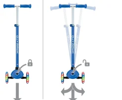 Ken Black Globber PRIMO PLUS LIGHTS Navy Blue Scooter| Scooters