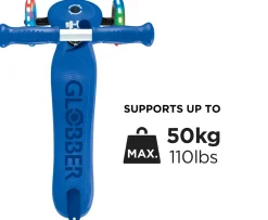 Ken Black Globber PRIMO PLUS LIGHTS Navy Blue Scooter| Scooters