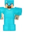 Ken Black Heroes of Goo Jit Zu Minecraft Steve with Armour and Sword| Action Figures & Playsets