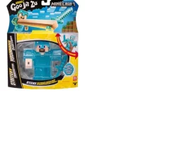 Ken Black Heroes of Goo Jit Zu Minecraft Steve with Armour and Sword| Action Figures & Playsets