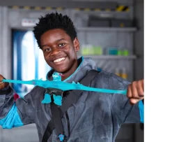 Ken Black Heroes of Goo Jit Zu MrBeast Lab Stretchy Hero Hypercharged Panther Figure| Action Figures & Playsets