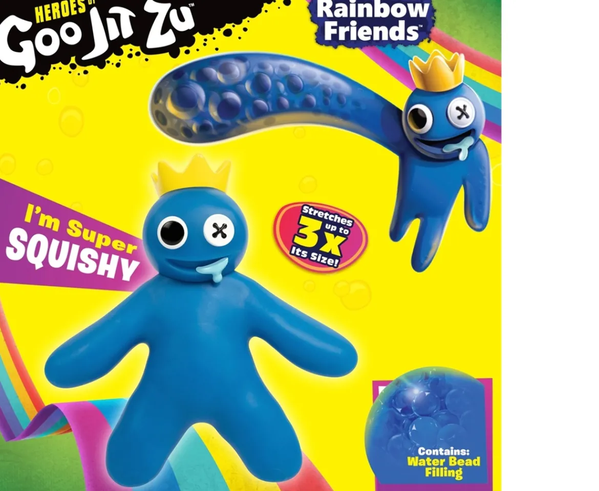 Ken Black Heroes of Goo Jit Zu: Rainbow Friends Assortment| Action Figures & Playsets