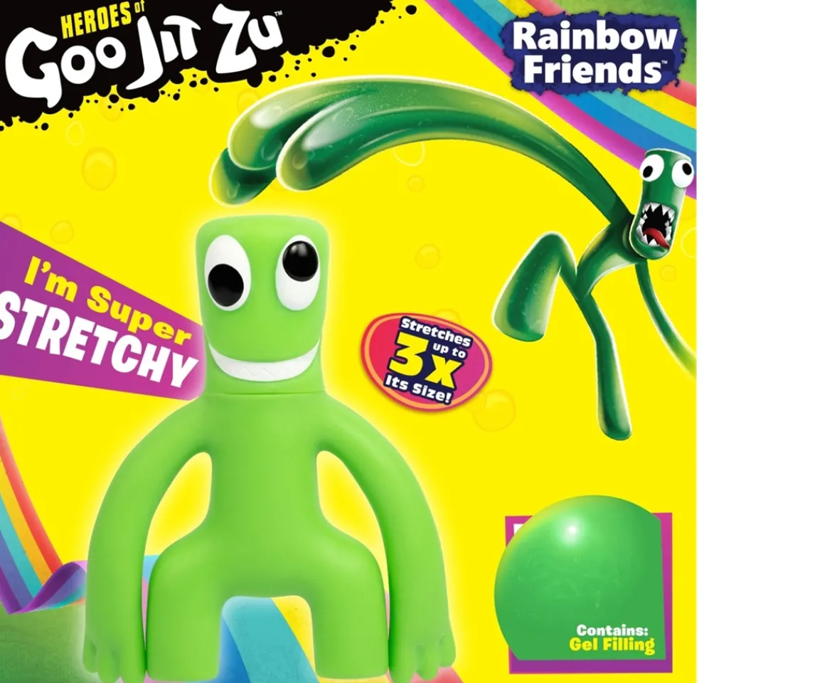 Ken Black Heroes of Goo Jit Zu: Rainbow Friends Assortment| Action Figures & Playsets