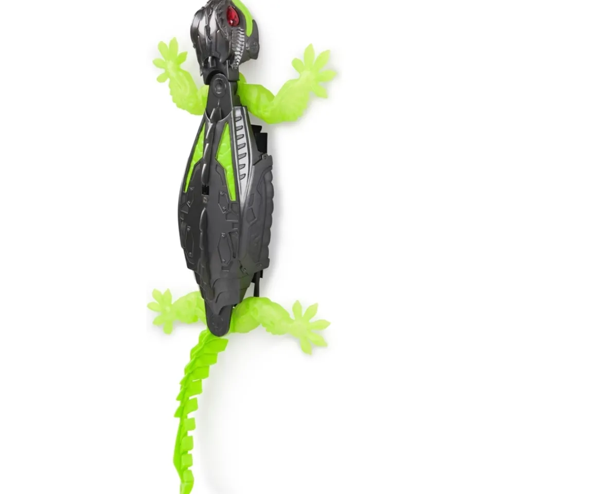 Ken Black Hex Bots Wall Crawler Gecko Lizard| Interactive Toys