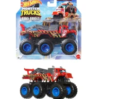 Ken Black Hot Wheels 1:64 Monster Trucks Big Rigs Vehicle Assortment| Hot Wheels|Building & Vehicle Toys