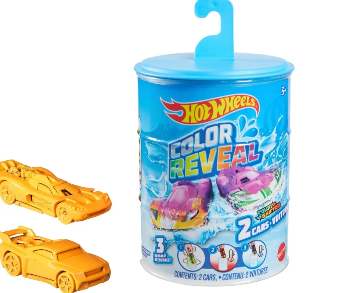 Ken Black Hot Wheels 1:64 Scale Colour Reveal Vehicle 2 Pack Assortment| Hot Wheels|Action Figures & Playsets