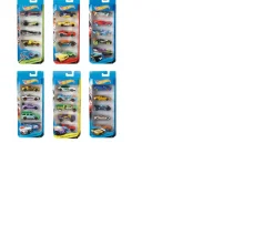 Ken Black Hot Wheels 5-Car Pack Assortment| Hot Wheels|Action Figures & Playsets