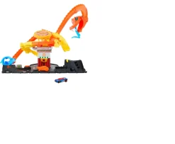 Ken Black Hot Wheels City Let's Race Netflix - Cobra Slam Pizza Attack Set| Hot Wheels|Action Figures & Playsets