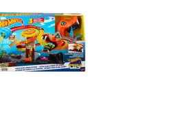 Ken Black Hot Wheels City Let's Race Netflix - Cobra Slam Pizza Attack Set| Hot Wheels|Action Figures & Playsets