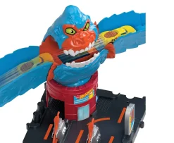 Ken Black Hot Wheels City Wreck & Ride Gorilla Attack Playset and Vehicle| Hot Wheels|Action Figures & Playsets