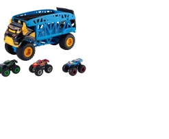 Ken Black Hot Wheels Monster Mover and 3 Trucks Vehicle| Hot Wheels|Action Figures & Playsets