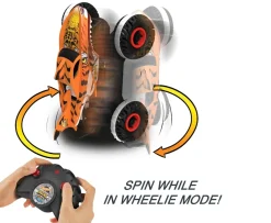 Ken Black Hot Wheels Monster Truck Remote Control Unstoppable Tiger Shark| Action Figures & Playsets