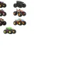 Ken Black Hot Wheels Monster Trucks 1:24 Assorted| Building & Vehicle Toys|Action Figures & Playsets