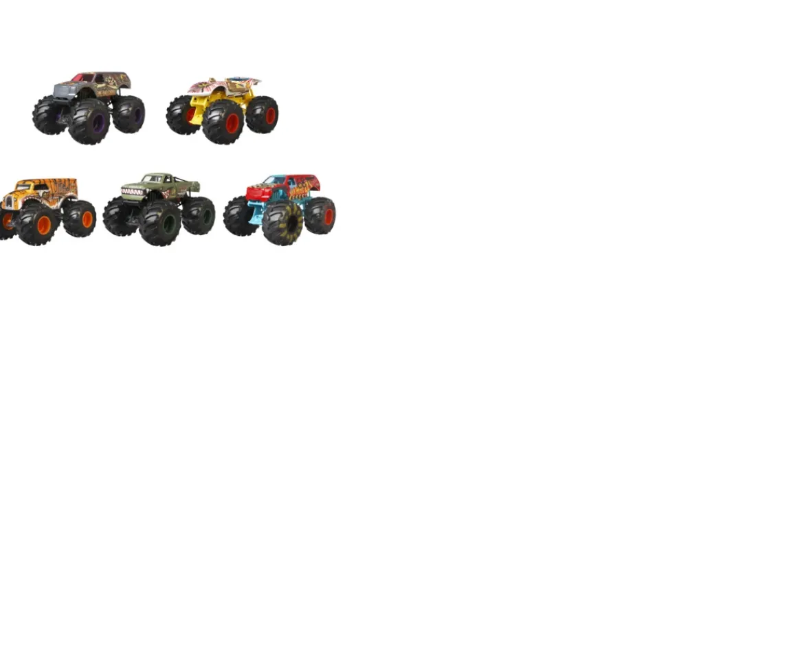 Ken Black Hot Wheels Monster Trucks 1:24 Assorted| Building & Vehicle Toys|Action Figures & Playsets