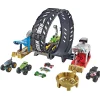 Ken Black Hot Wheels Monster Trucks Epic Loop Challenge Playset + 8 Vehicles| Hot Wheels|Action Figures & Playsets